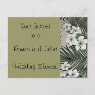 Romeo y Julieta, invitaciones a la boda