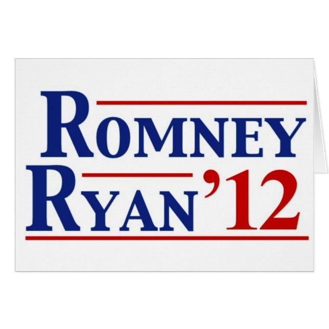 Romney Ryan 2012 (Anverso (Horizontal))