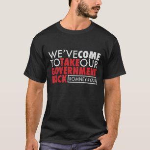 Romney-Ryan retira la camiseta oscura del gobierno