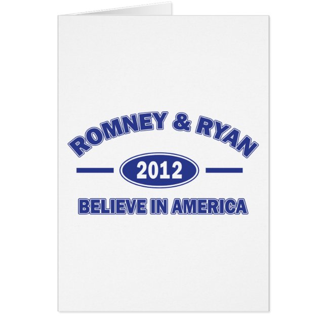 Romney y Ryan Believe (Frente)