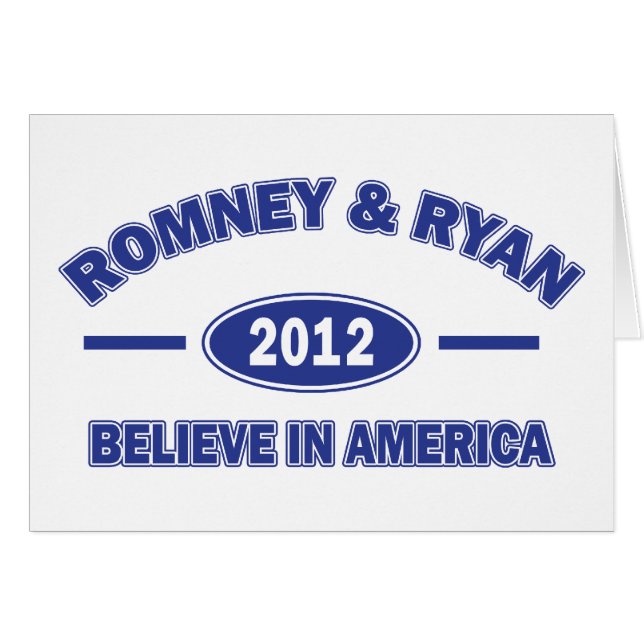 Romney y Ryan Believe (Anverso (Horizontal))