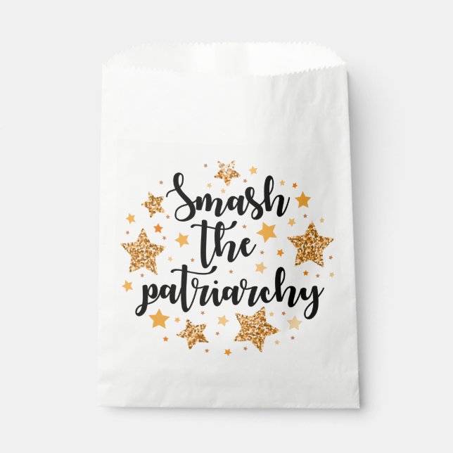 ¡Rompa El Patriarcado! Bolsas para recuerdos (Anverso)