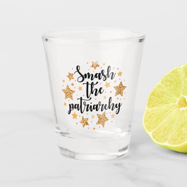 ¡Rompa El Patriarcado! Vaso de chupito (Anverso)