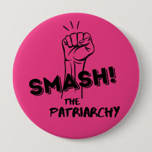 Rompe el botón de Patriarcado, feminista rosa cali