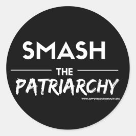 Rompe el Pegatina de la Ronda del Patriarcado