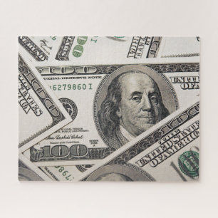 Rompecabezas 100 dólares billetes