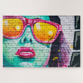 Rompecabezas 1014 - Arte callejero urbano con lápi
