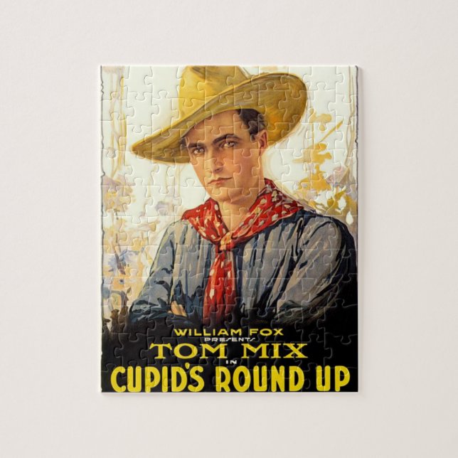 Rompecabezas 1918 del cartel de película de Tom (Vertical)