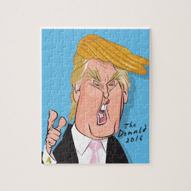 Rompecabezas 2016 del dibujo animado de Donald (Vertical)