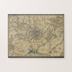Rompecabezas 252 mapa de París
