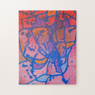 Rompecabezas abstracto