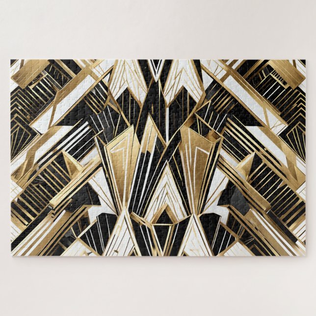 rompecabezas abstracto de vidrio roto (Horizontal)