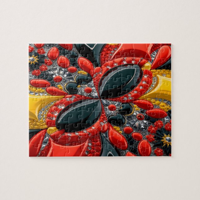 Rompecabezas abstracto diseño moderno Alemania col (Horizontal)