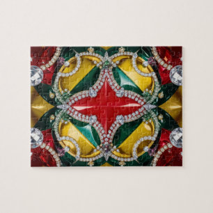 Rompecabezas abstracto diseño moderno Los Ángeles 