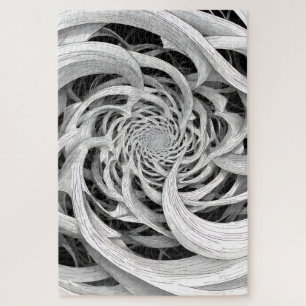 Rompecabezas abstracto imposible en espiral - Romp