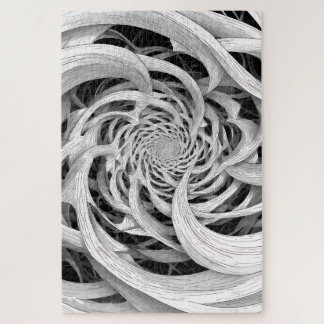 Rompecabezas abstracto imposible en espiral - Romp