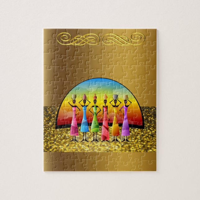 Rompecabezas africano (Vertical)