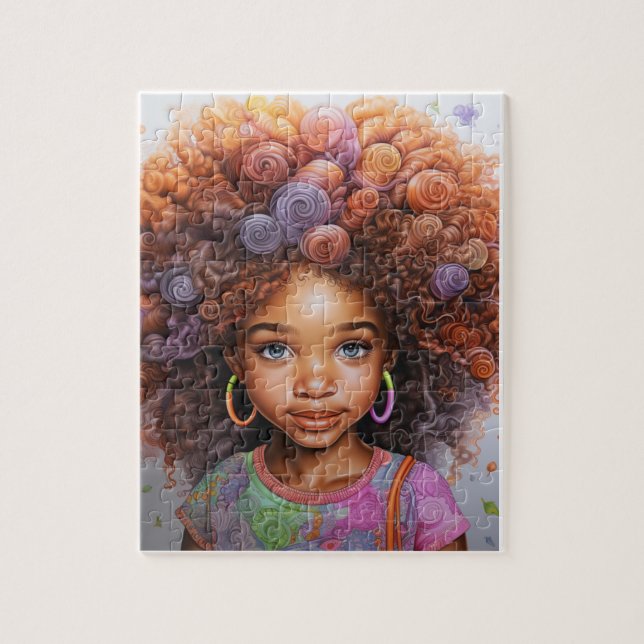 Rompecabezas afro, 11" x 14", 252 piezas (Vertical)
