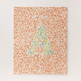 Rompecabezas alfa de la prueba del ojo