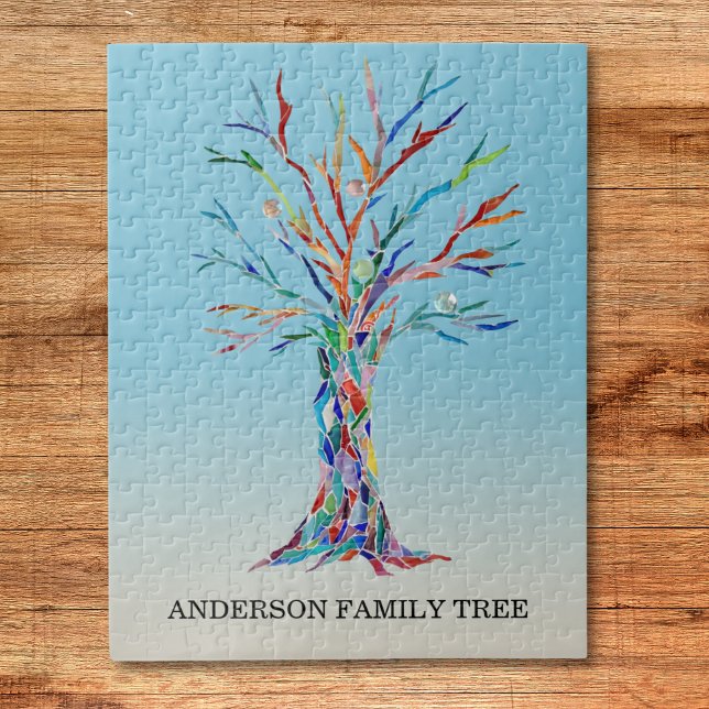 Rompecabezas Árbol Genealógico Personalizado (Subido por el creador)