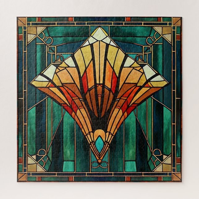 Rompecabezas Art Deco (Vertical)
