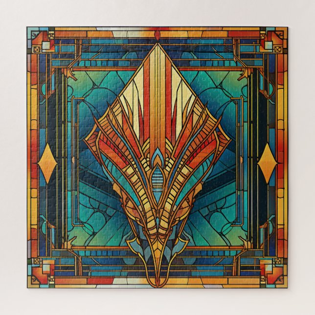 Rompecabezas Art Deco (Vertical)