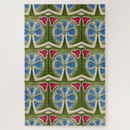 Rompecabezas - Art Nouveau Clover