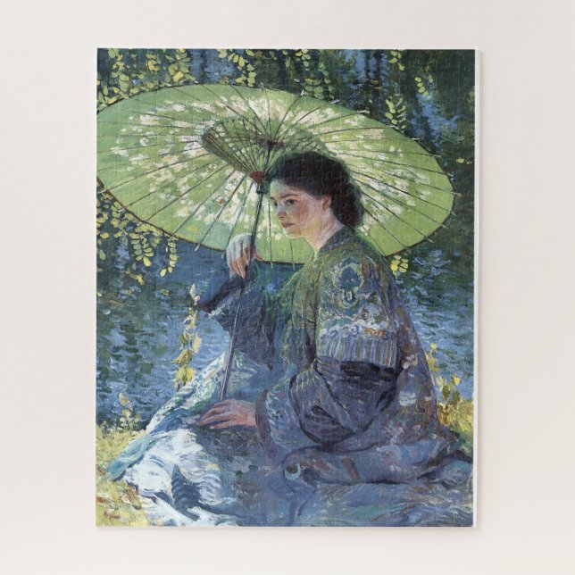 Rompecabezas artístico de Guy Rose: El parasol ver (Vertical)