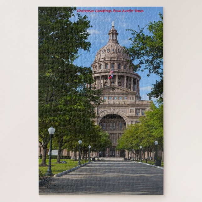Rompecabezas Austin Texas (Vertical)