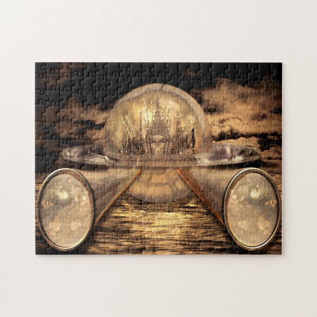 Rompecabezas autónomo de la ciudad de Pod (Horizontal)