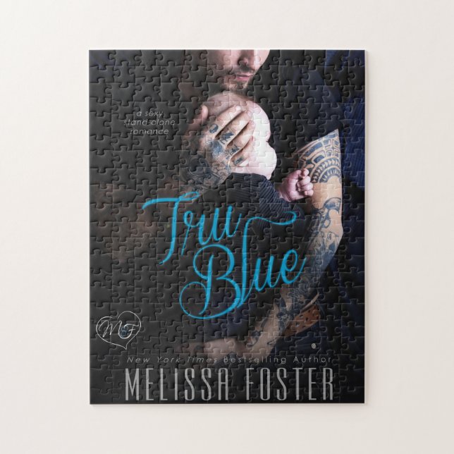 Rompecabezas azul (Vertical)