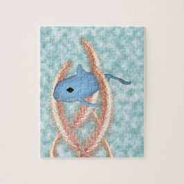 Rompecabezas - Ballenas nadando a través de la hie