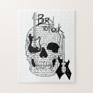 Rompecabezas “Born to Rock "