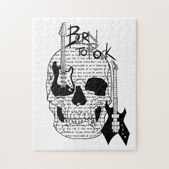 Rompecabezas “Born to Rock " (Vertical)