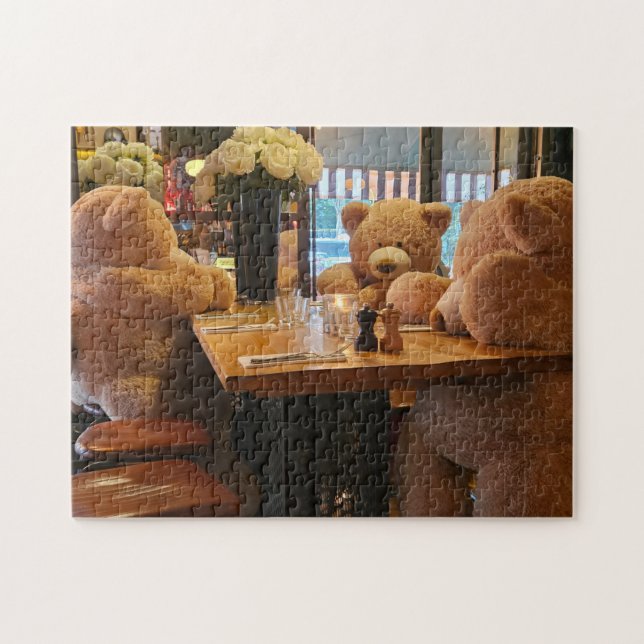 Rompecabezas Café de Osos, 11" x 14", 252 piezas (Horizontal)