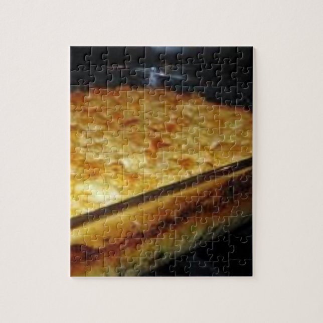 Rompecabezas casero de queso y Mac (Vertical)