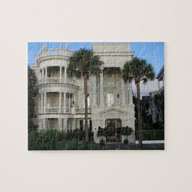 Rompecabezas casero histórico de Charleston (Horizontal)