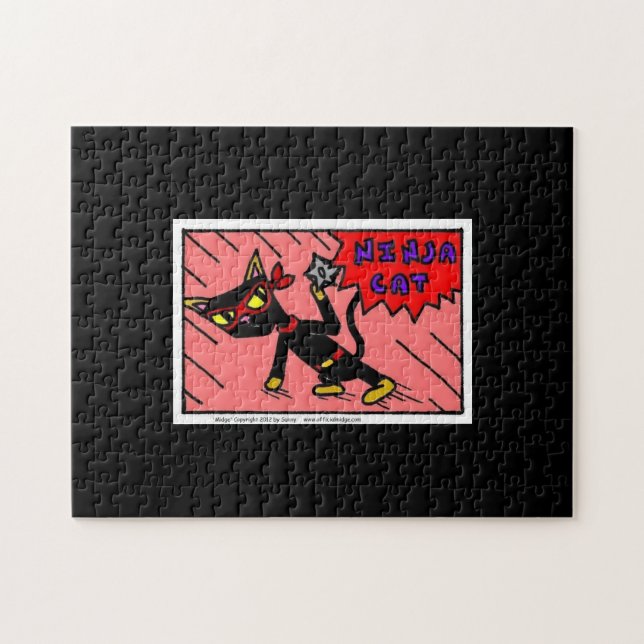 Rompecabezas CAT de Mel NINJA (Horizontal)