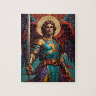 Rompecabezas católico del Arcángel San Miguel