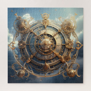 Rompecabezas celeste de Steampunk