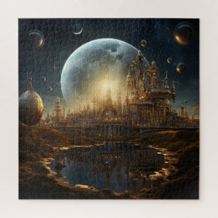 Rompecabezas celeste de Steampunk