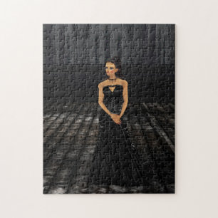 Rompecabezas Chica gótico