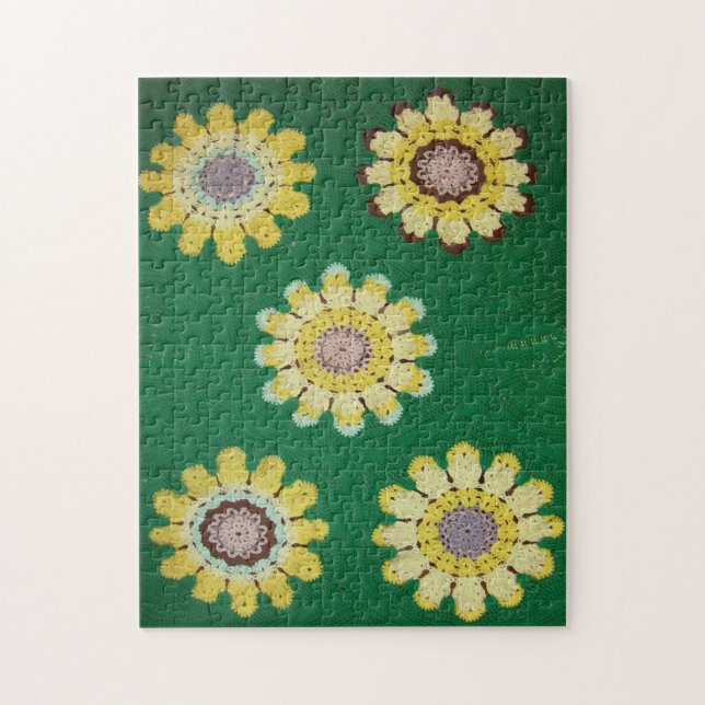 Rompecabezas - Cinco dias en Crochet (Vertical)