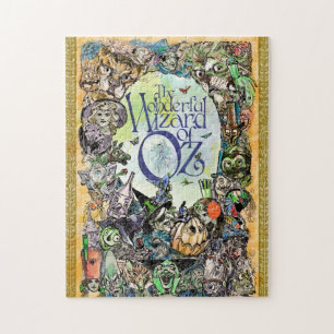 Rompecabezas Clásico del Mago de Oz - 11x14 pulgad