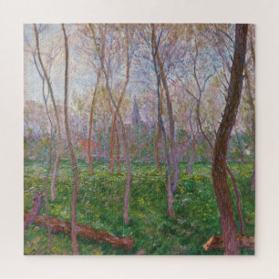 Rompecabezas Claude Monet Bennecourt – Paisaje for