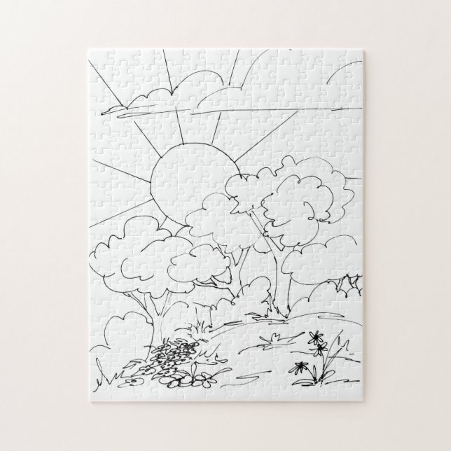 Rompecabezas - Coloca tu amanecer (Vertical)