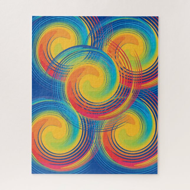 Rompecabezas Coloridos (Vertical)