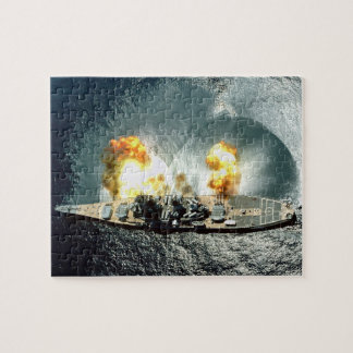 Rompecabezas completo del costado que enciende