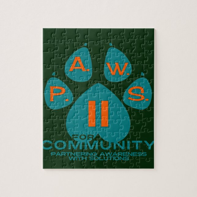 Rompecabezas comunitario de PAWS 4 (Vertical)