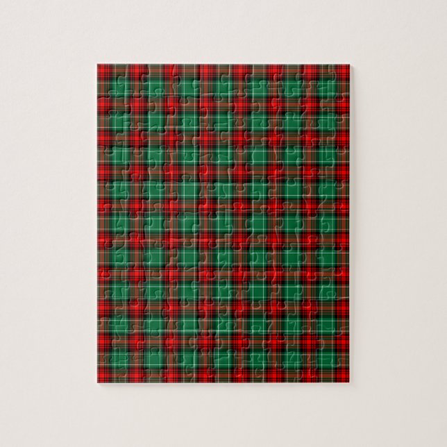 Rompecabezas con Estampado de Cuadros Navideños Ro (Vertical)